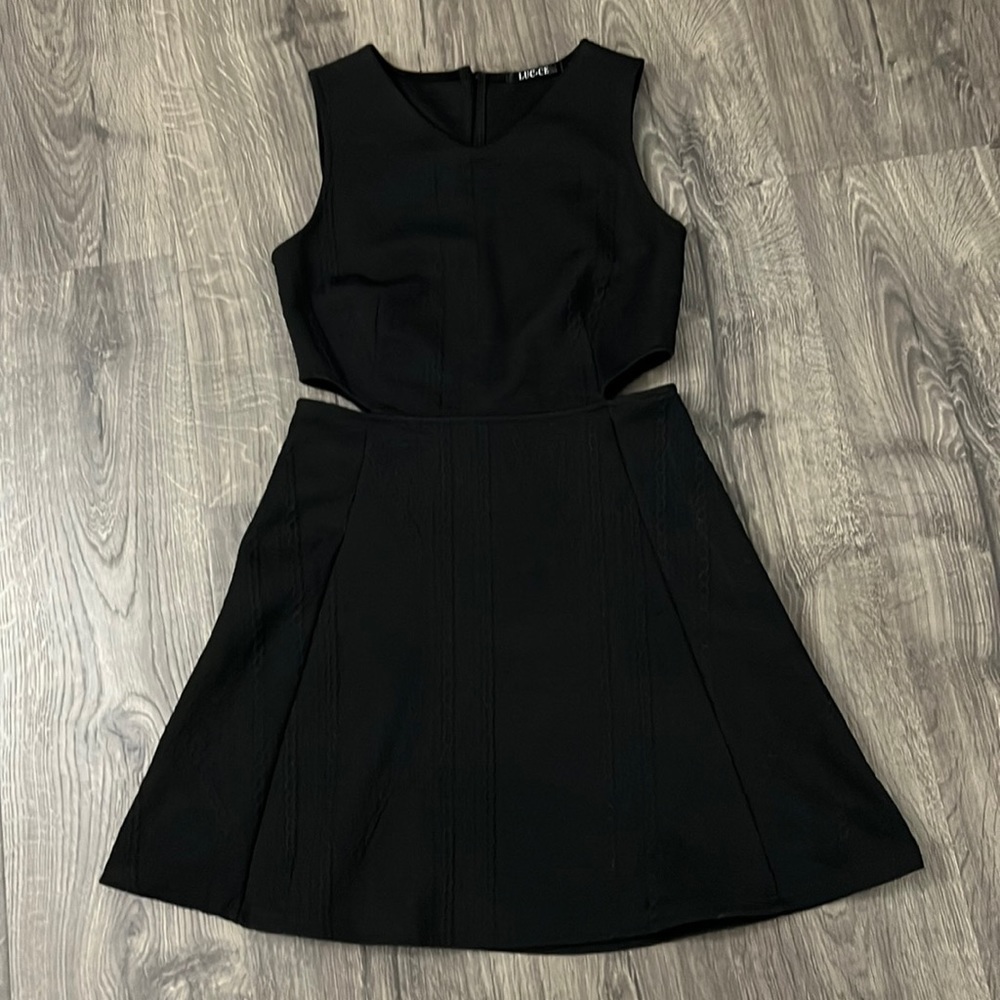 Adorable black mini dress